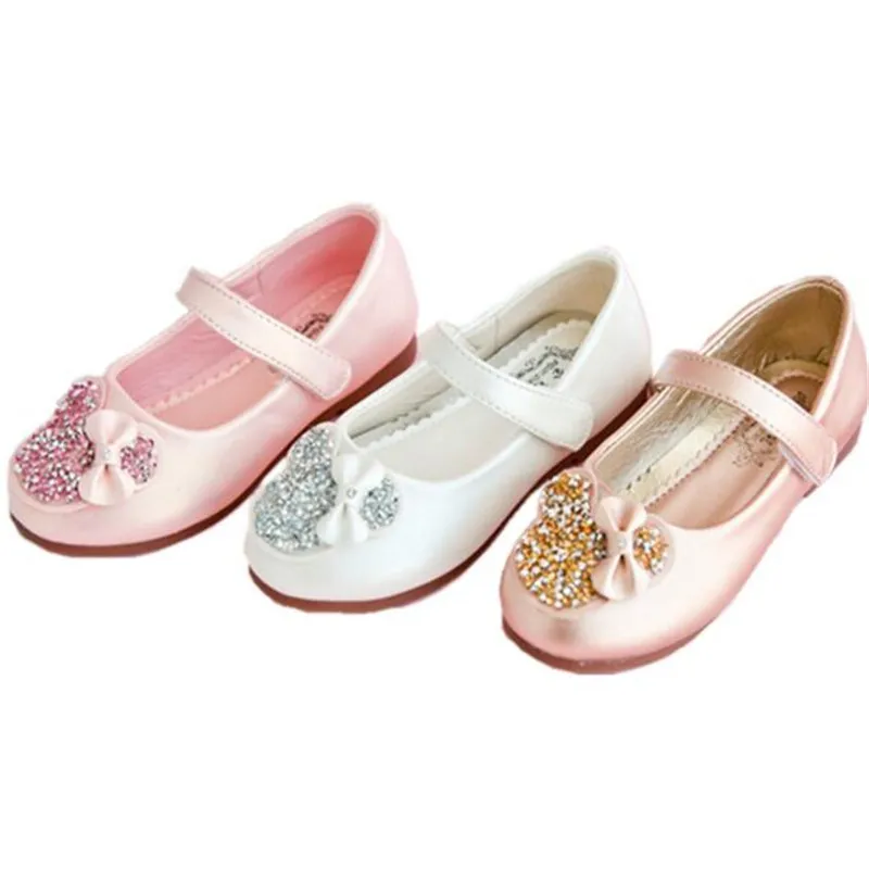 

Girls' Leather Shoes Princess Japanese Style Sweet Girls Children's Fashion Butterfly 2022 New Summer Soft Shallow Mary Janes