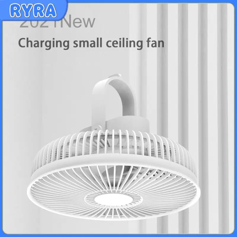 

8000mAh Portable Camping Fan USB Rechargeable With Remote Control Timing 4-speed Fan Camping Tent Outdoor Dormito Ceiling Fan