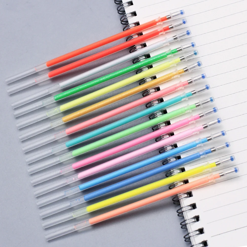 

Ручки, стержни для ручек, красящие чернила для взрослых, рулон пастельных металлических книг с блестками