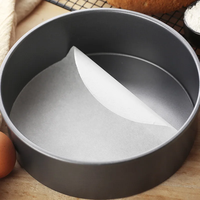 20pcs/pack 6inch 8inch Round Parchment Paper Baking Paper Liner BBQ Oven Patty Hamburger Pizza Bread Cake Non-Stick Baking Tools