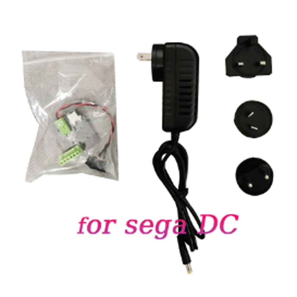 

Сменный блок питания для Sega Dreamcast DC 12V AC адаптер Блок питания Набор для ремонта