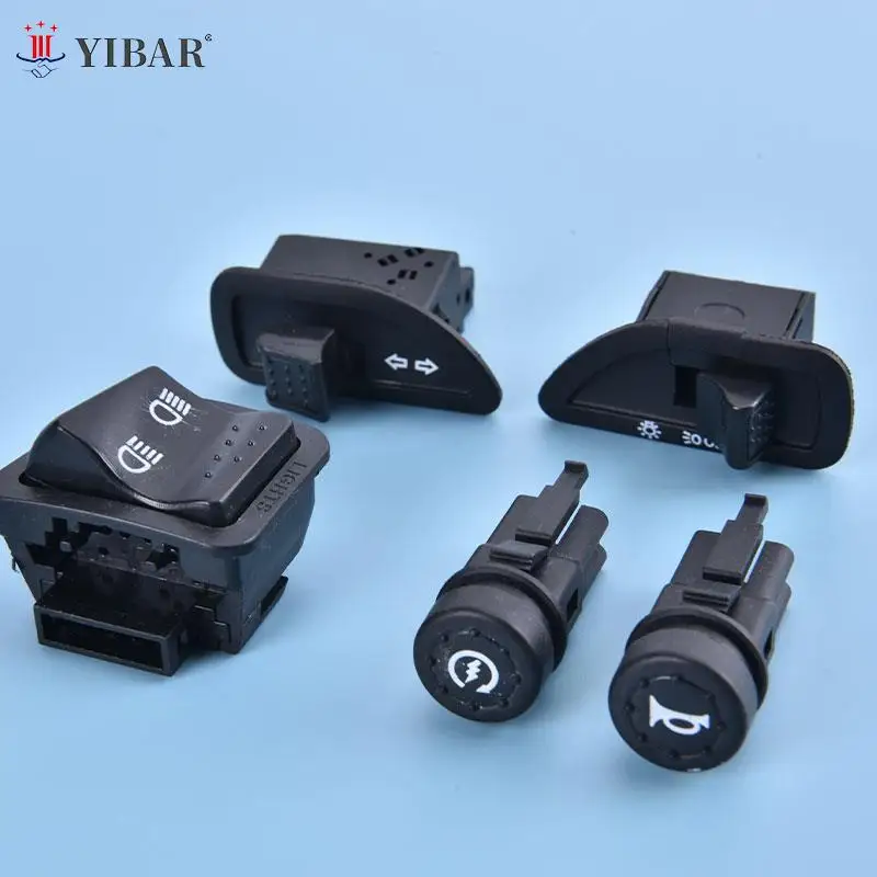 

Motorcycle Switches Button Horn Turn Signal High Low Beam Electric Start Buttons Assembly