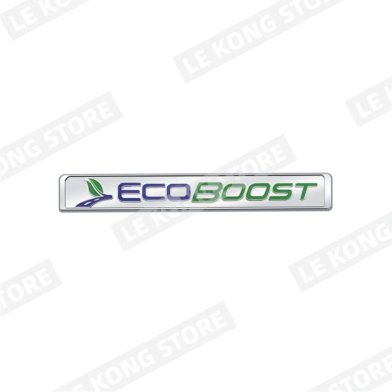 

Значок ECO BOOST для автомобильной головы, багажника, кузова, наклейка, эмблема, аксессуары для Ford Focus Mendeo Fiesta Kuga Range, металлический Стайлинг автомобиля