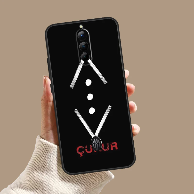 Cukur логотип флейта для ZTE Nubia Red Magic 9 8 8S Pro Plus RedMagic чехол 6R 6 7 6S 7S телефона