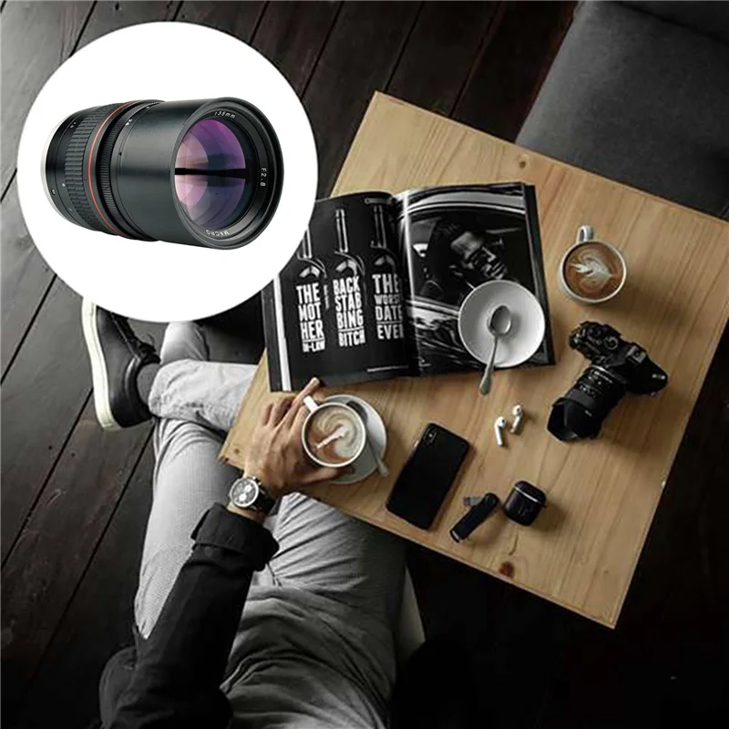 

135mm F2.8 Full Frame Camera Lens for 18° F2.8 1.5M Manual Fixed Focus Portrait Lens