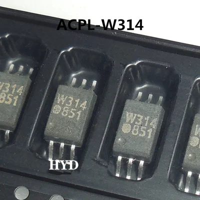 10 PCS W314 W314V ACPL-W314 SOP6 new photoelectric coupler chip foot patch of light coupling