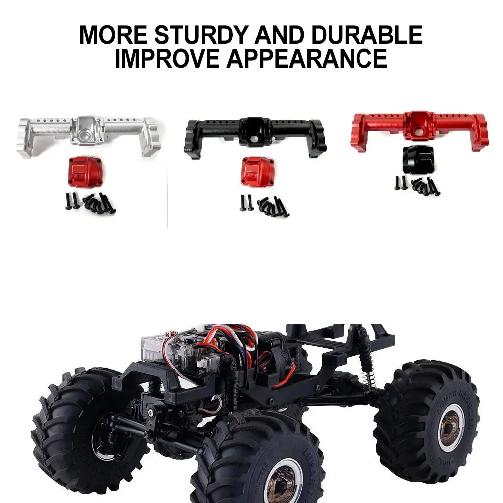 Металлическая передняя и задняя портальная ось RCGOFOLLOW FMS 1/24 FCX24 корпус латунный