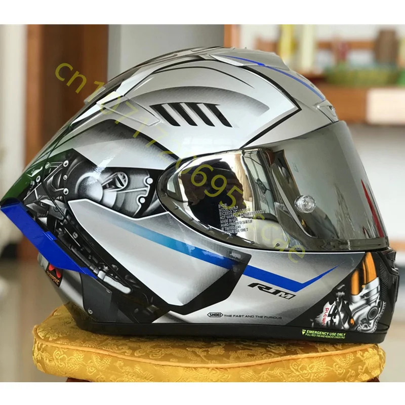 Мотоциклетный полнолицевой шлем SHOEI X14 X-Spirit III YZF-R1M Special Edition X-четырнадцать