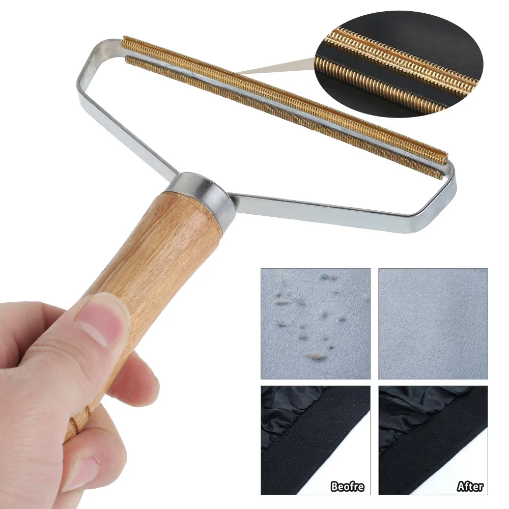 

Portable Lint Remover Manual Lint Roller Fuzz Fabric Shaver for Carpet Woolen Coat Clothes Sweater Shaver Brush Tool Fur Remover