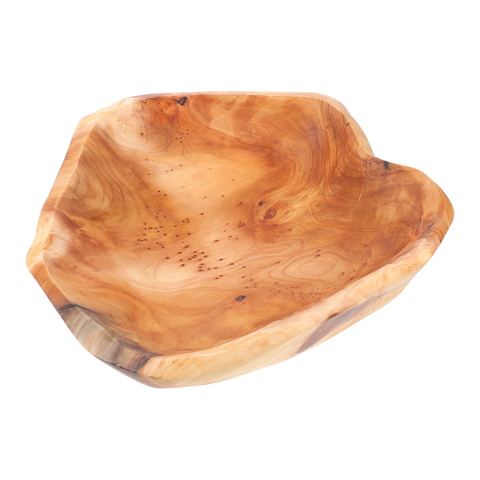 

Wood Fruit Tray Household Fruit Bread Storage Tray Root Carving Tray