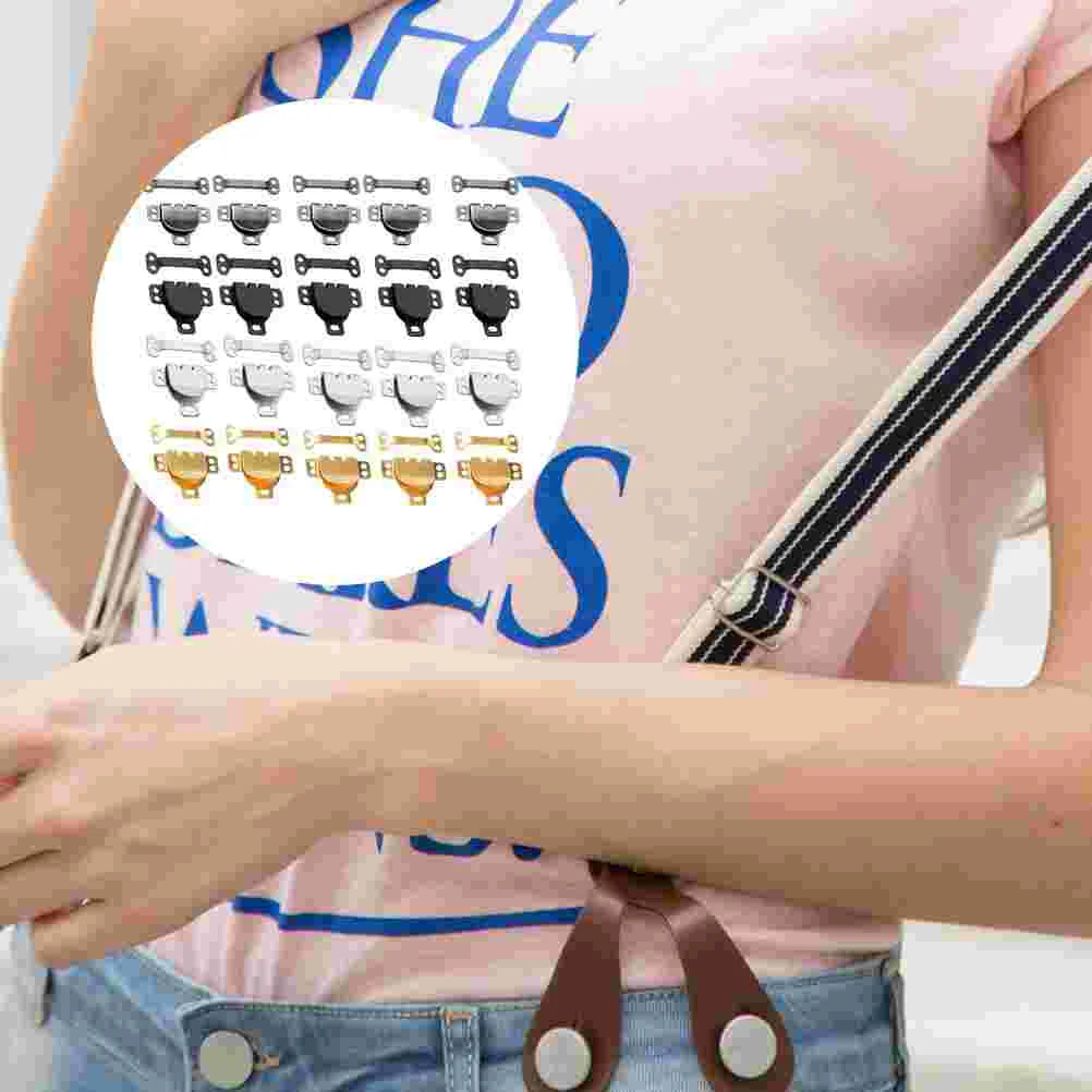

100pcs Invisible Metal Buttons Hand Sewing Trousers Hooks DIY Handcraft Buttons