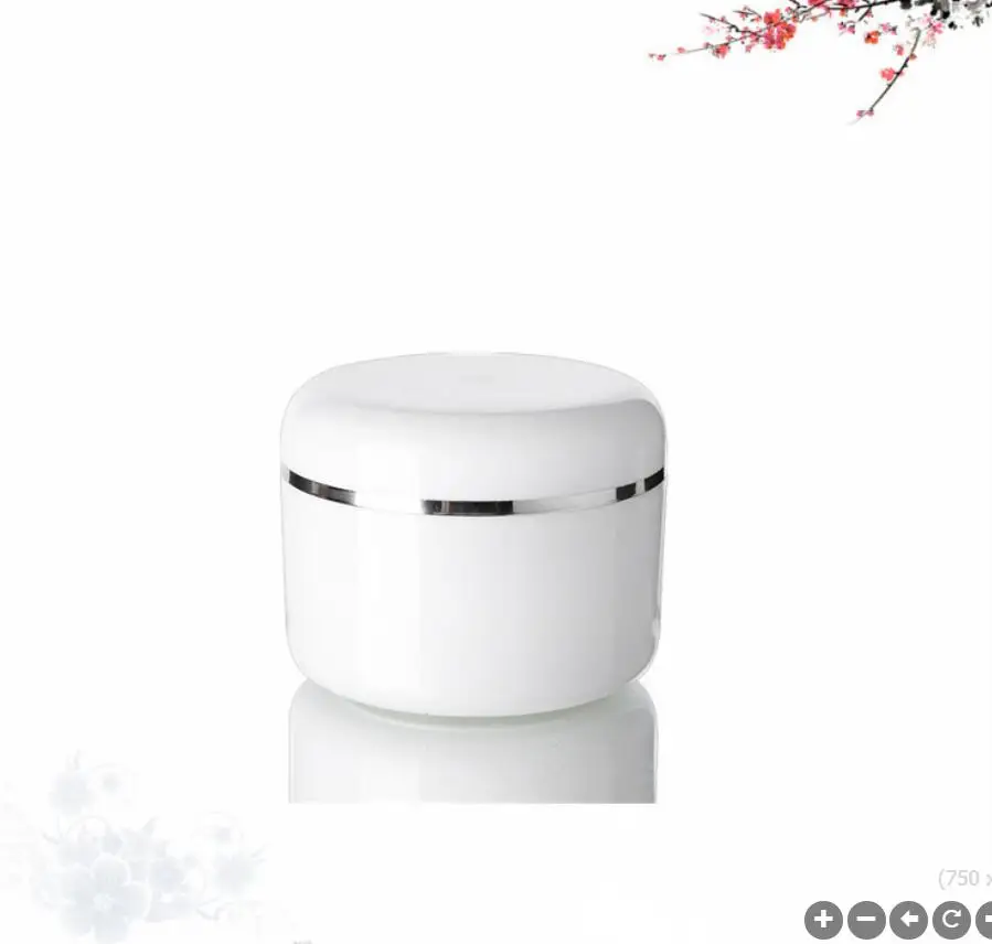 Пластиковые банки для косметики 50 шт