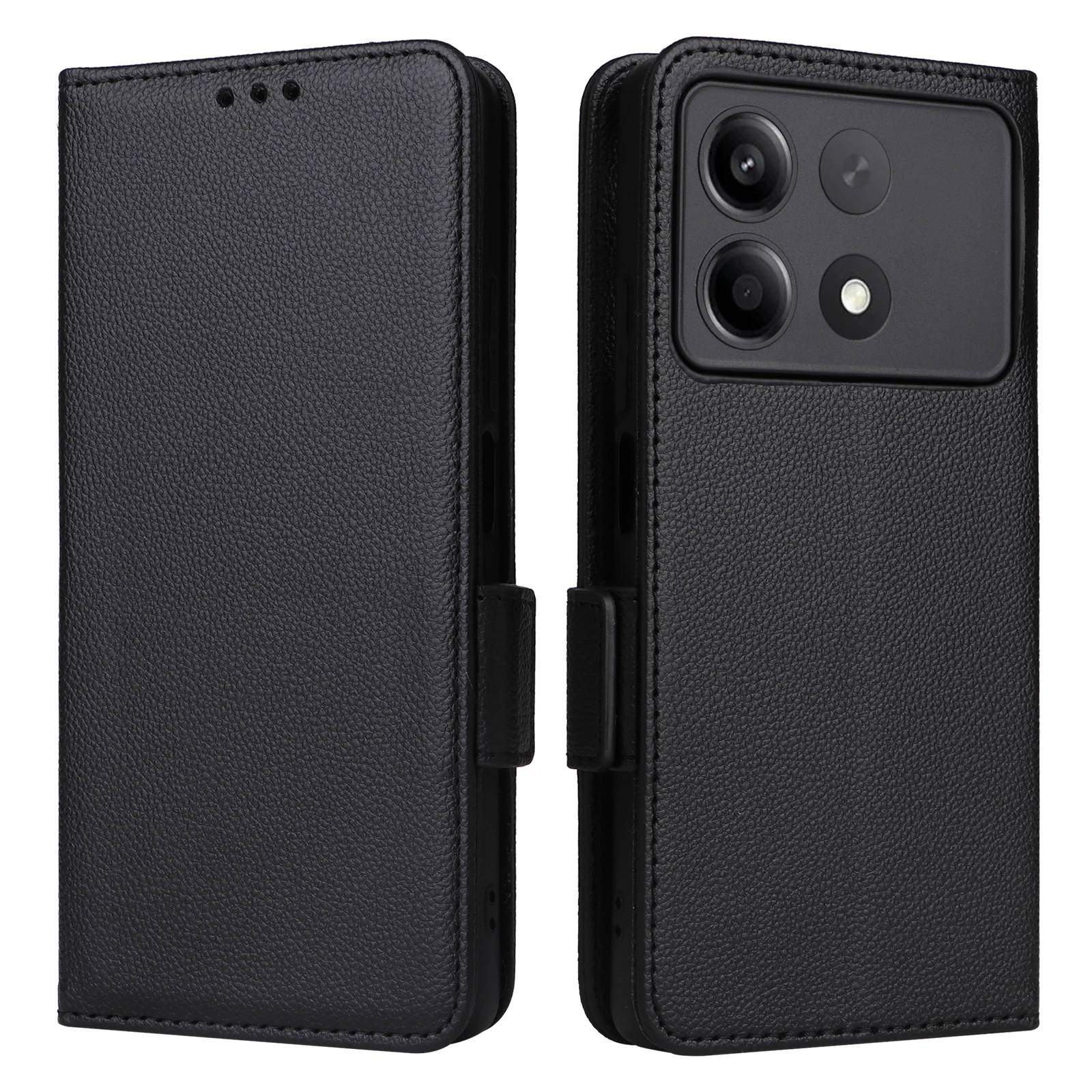 Чехол-кошелек с слотом для карт Xiaomi Redmi Note 13 Pro + 13R 4G 5G кожаный флип-чехол магнитной