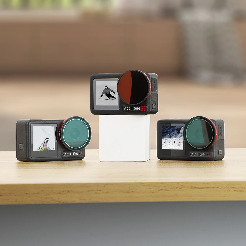 Фильтр объектива ND для DJI Osmo Action 5 Pro аксессуары MCUV CPL ND8 ND16 ND32 ND64 оптический