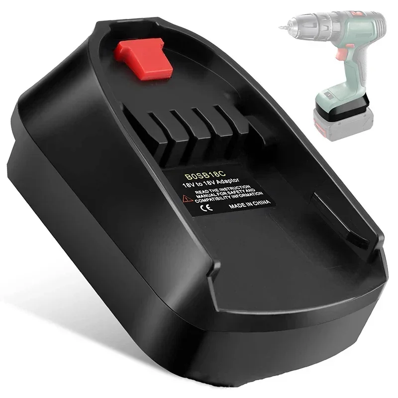 Адаптер-преобразователь BOSB18C для Bosch Professional 18 В литий-ионный аккумулятор BAT618 на