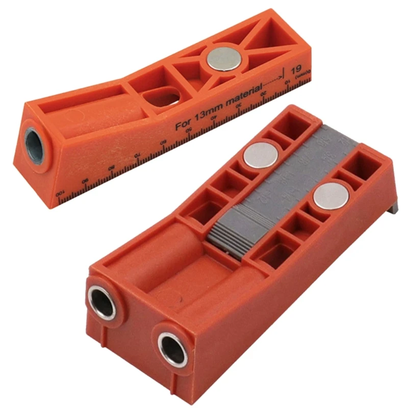 

Woodwork Guides Joint Tool Carpentry Locator Pocket Hole Jig 15 Degree