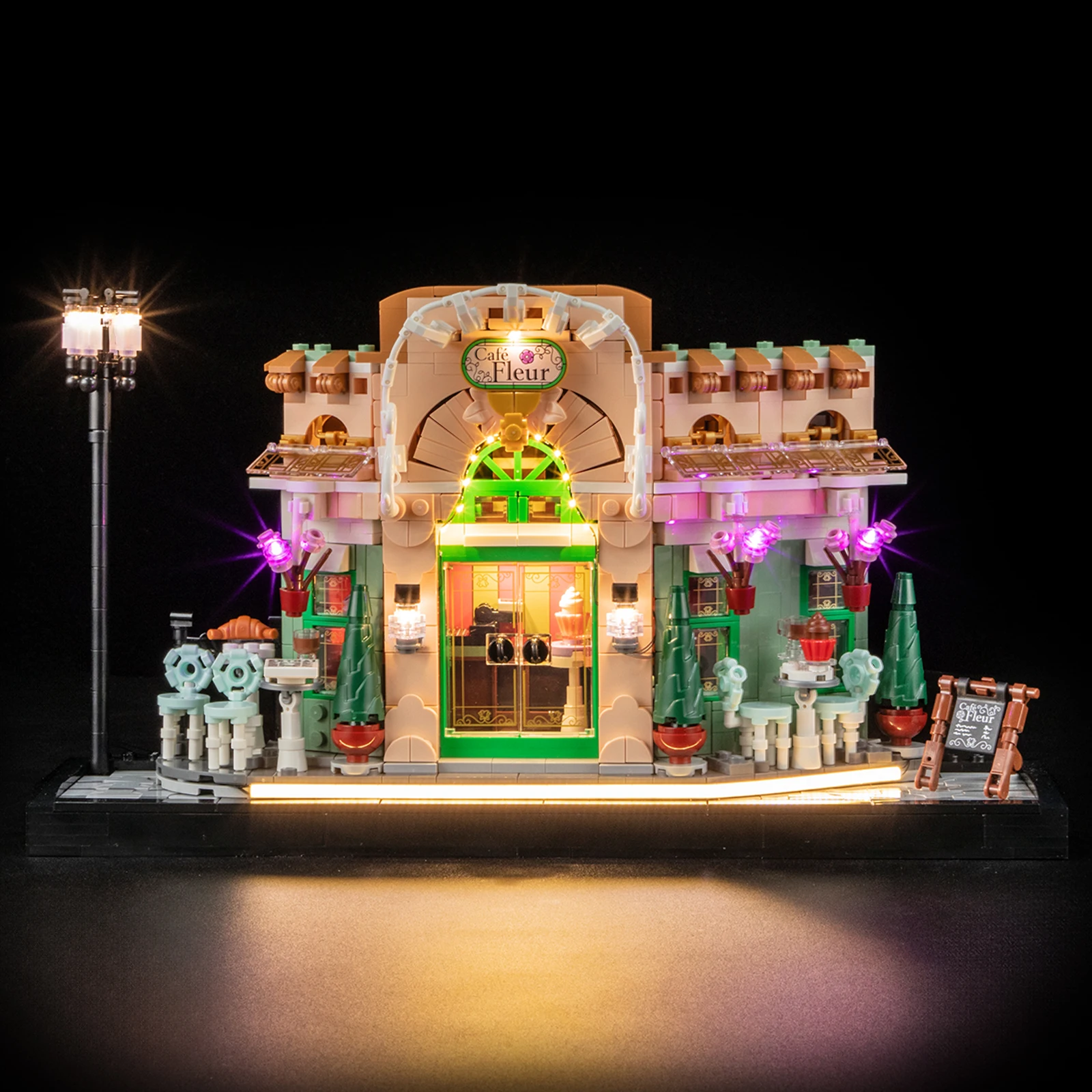 Светодиодный светильник HPROSPER 5 В (без модели) для LEGO French Café 10362 Light Up Your Building Blocks