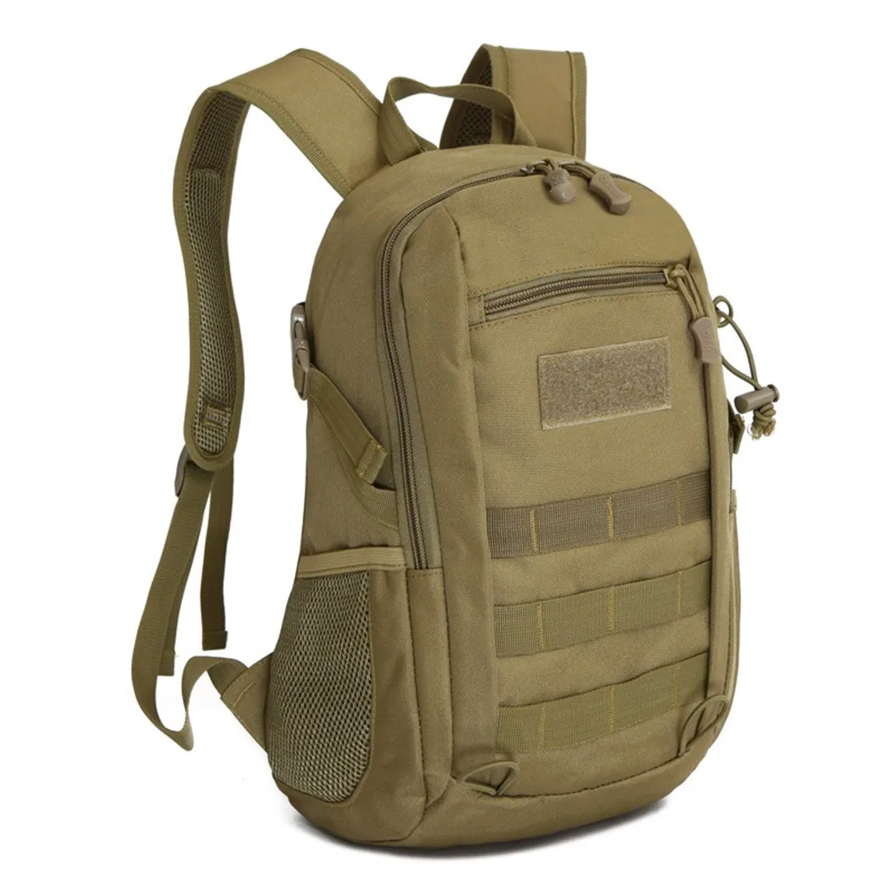 

Camo Backpack Military 15L Outdoor Hunting Army Molle Rucksack Daypack EDC Travelling Assault Pack for Hiking Camping Trekking