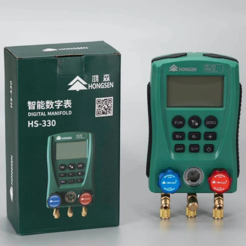 

Digital manifold HS-330, high quality Intelligent digital meter 1/4SAE