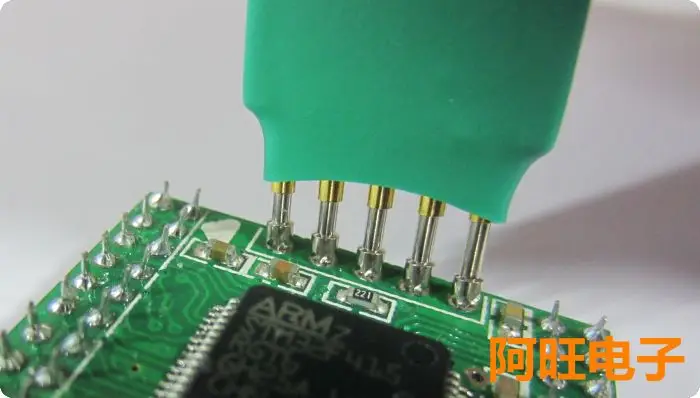 

Наперсток STM32 для скачивания, наперсток 2,54-5P, программируемый зонд для записи, игла с пружинной иглой