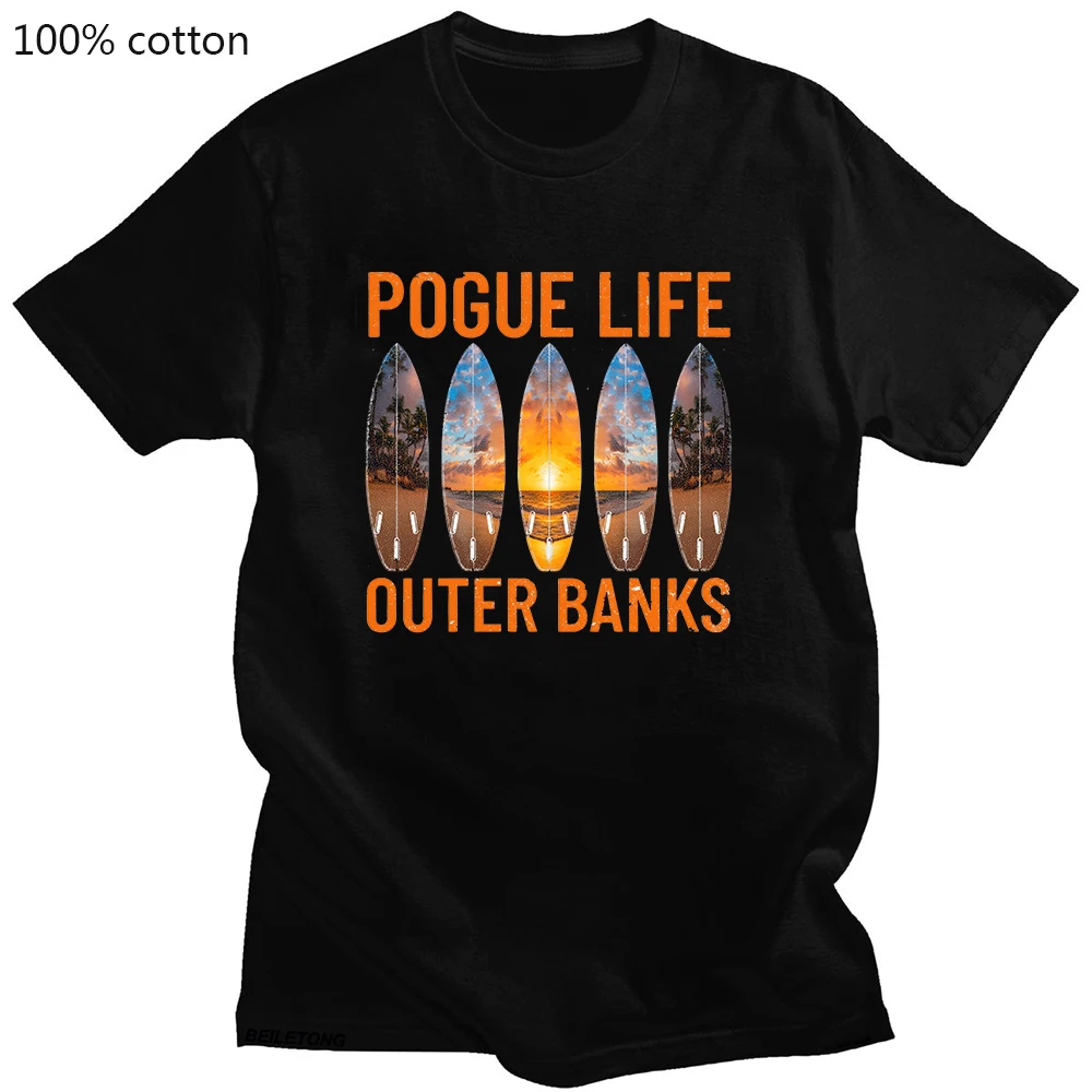 

Outer Banks Shirt Paradise on Earth T Shirts Women Cotton Unisex T-shirt North Carolina OBX Beach Tees Hip Hop Tops Streetwear