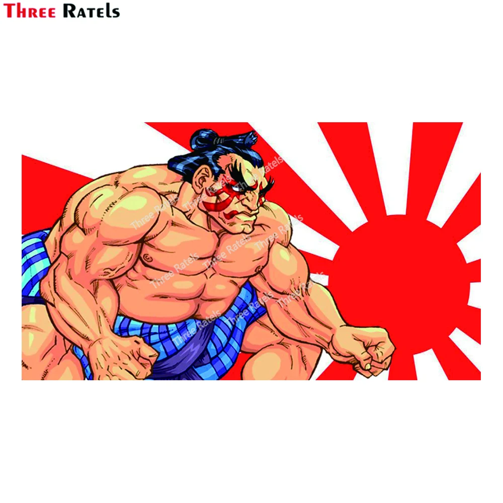 Наклейки Three Ratels H294 Edmond Honda Street Fighter для BMV E39 автомобильные аксессуары наклейки