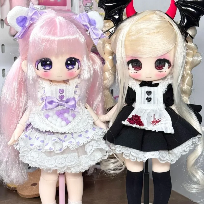 Фото Новинка в наличии: Серия Sweet Velvet Window Display Series Three In Six Bjd Blind Box – подвижная кукла, милая, модная, настольное украшение, подарок. №3