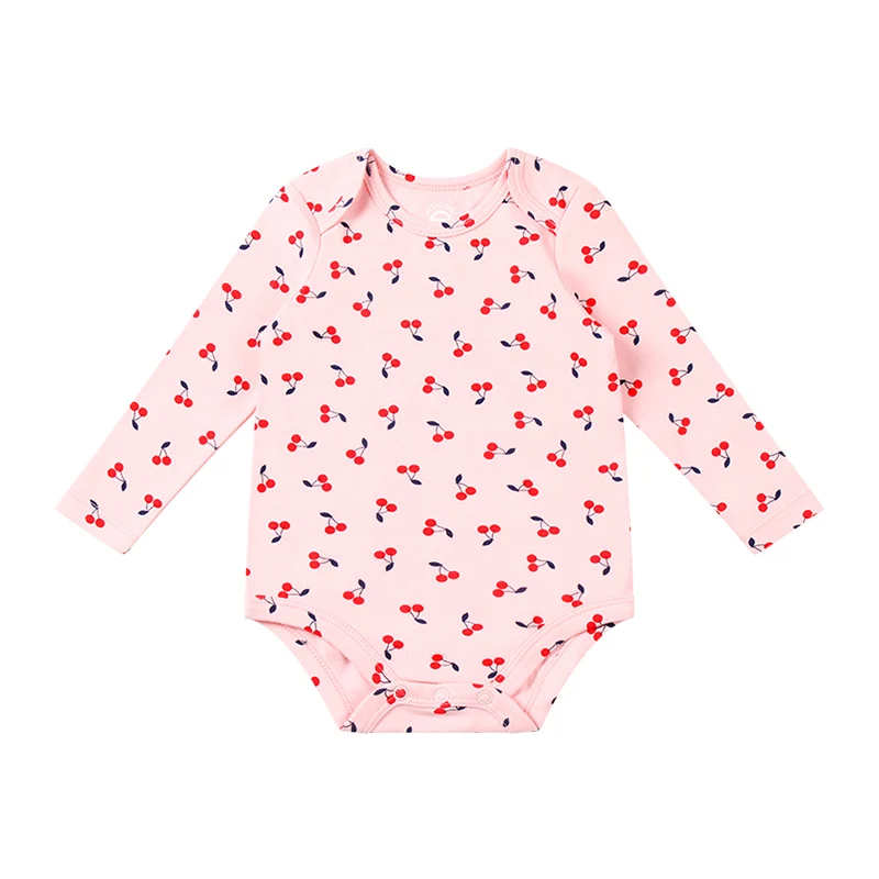 Хлопковый комбинезон для новорожденных с длинным рукавом треугольной формы |