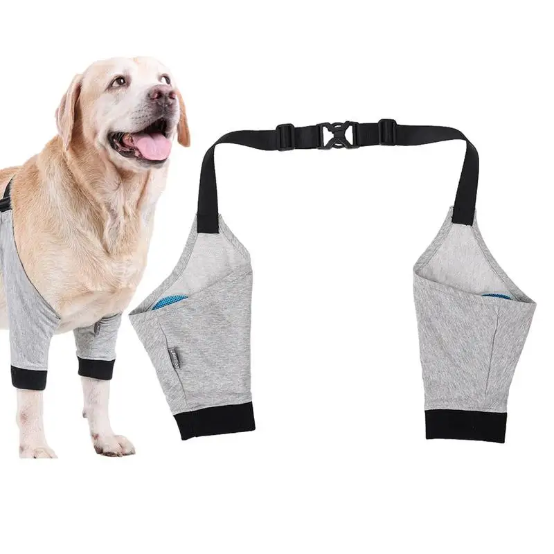 

Dog Elbow Brace Front Leg Dog Protector Soft Breathable Pain Relief Shoulder Sleeves Pads For Dogs Prevent Injury Dog Supplies