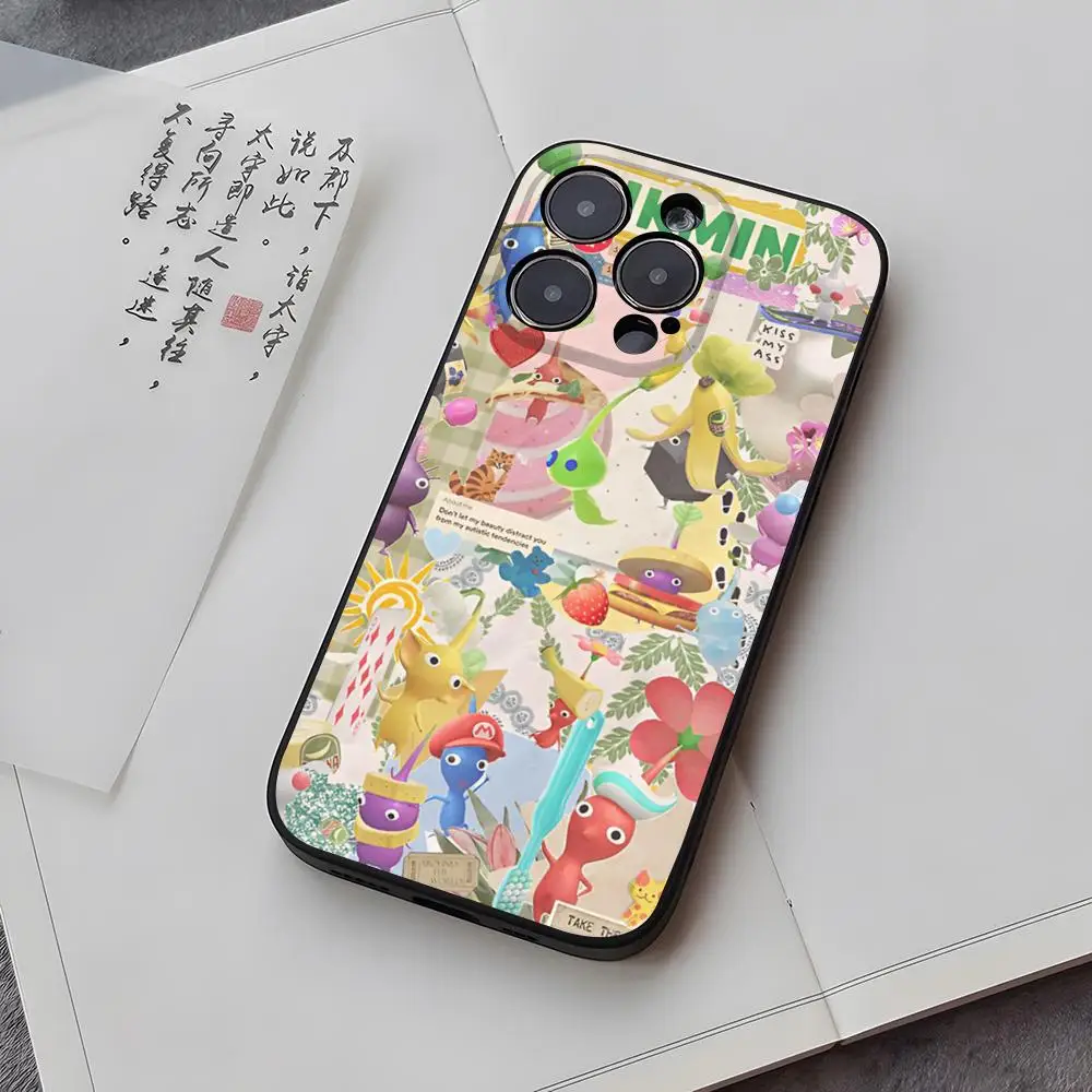 Фото Чехол для телефона Game P-PikminS-S 4 для iPhone 14, 13, 17, 16, 11, 15 Pro Max, 12 Pro Max, Mini, XR, XS, X, 7 Plus №4
