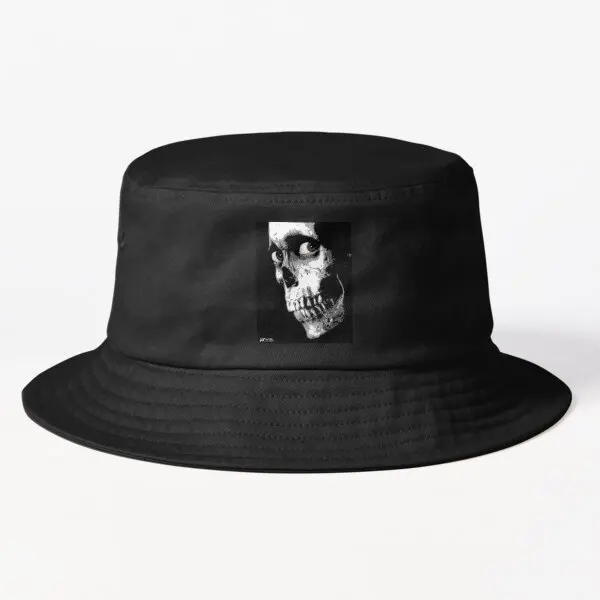 

Evil Dead Ii Skull Bucket Hat Bucket Hat Cheapu Boys Casual Women Fishermen Solid Color Black Sun Fashion Spring Fish Outdoor