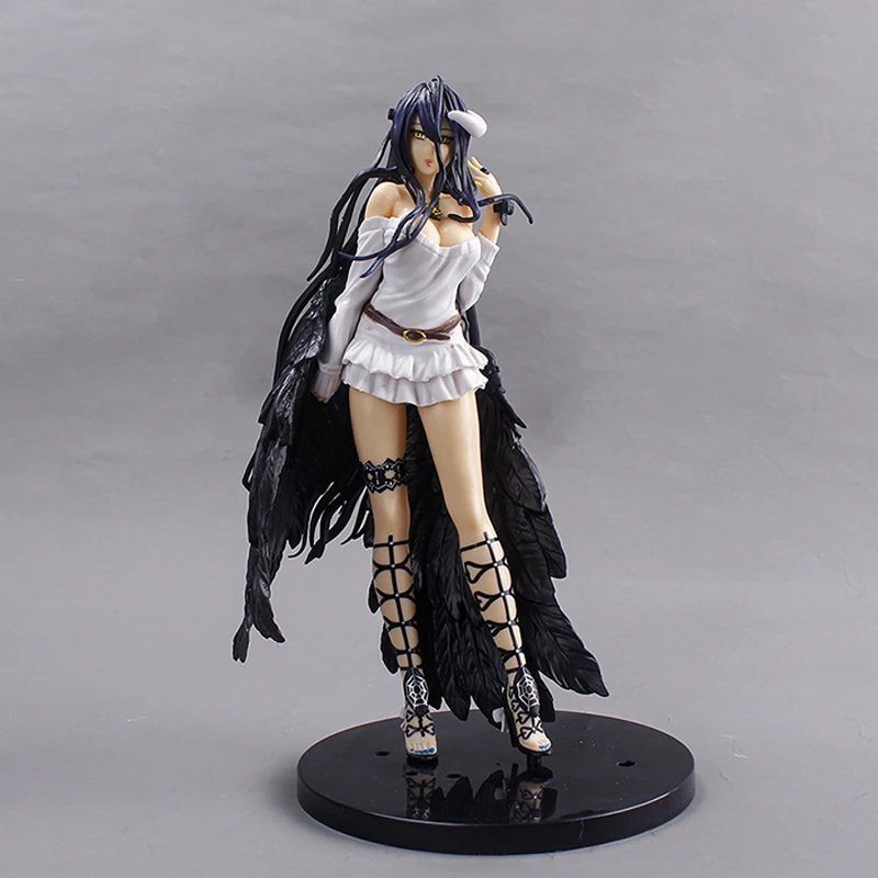 

Overlord Albedo So-Bin Anime Figure Overlord III PVC Action Figure Manga Figurine Ainz Ooal Gown Figma Model Toys Briquedos Gift