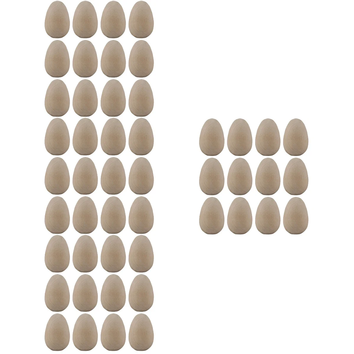 

48 Egg Shape Painting Bird Egg Painting Material Kids DIY Painting