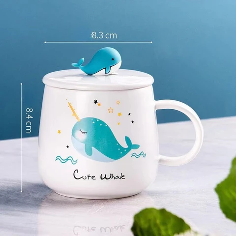 Оригинальный дизайн 3D керамическая кружка с изображением Кита керамические чашки для кофе и чая кофейные чашки пара подарок персонализированные подарки пивная чашка кружки
