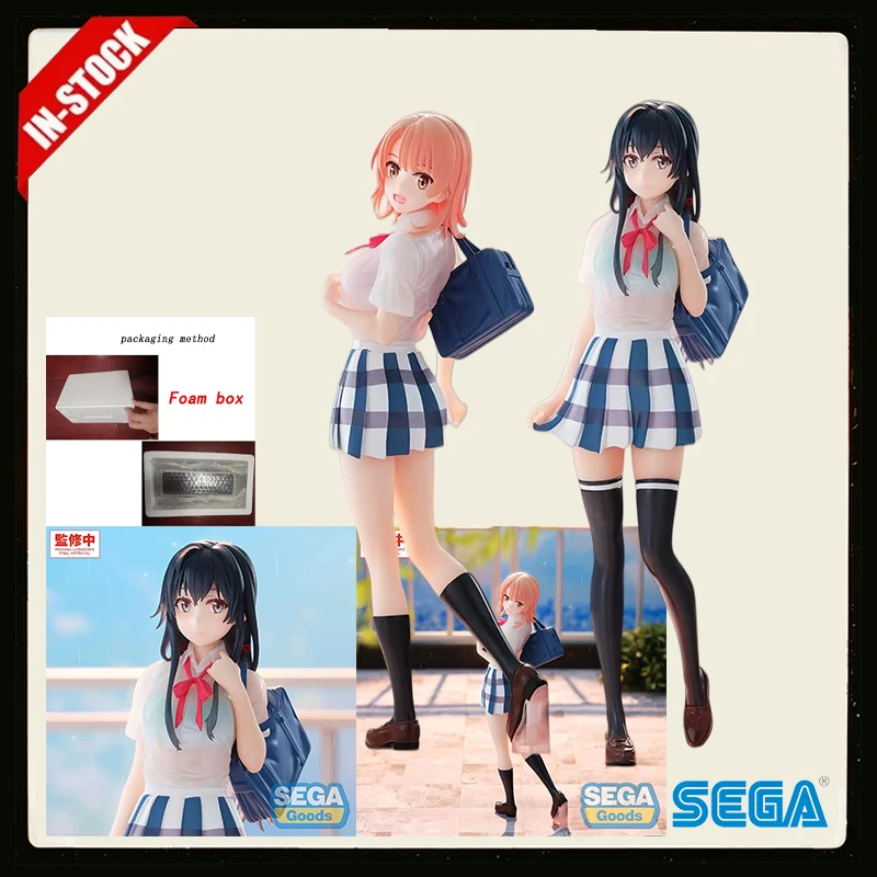 Фото Оригинальная фигурка SEGA XStellar My Teen Romantic Comedy SNAFU Climax: Юкиношита Юкино/Ишики Ироха, аниме-фигурка, модель, игрушка №1