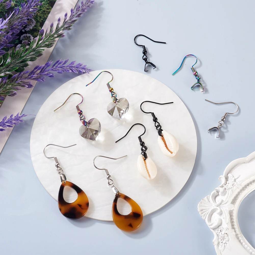 Крючки для сережек из нержавеющей стали 304 10 шт. 27 х20 м