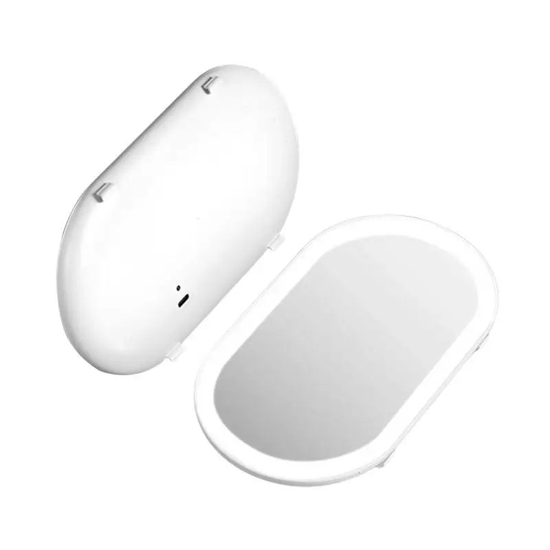 

Car Mirror Vanity Makeup Mirror Rechargeable Makeup Mirror With 23 LEDs Car Cosmetic Mirror With Built-in Battery Rechargeable