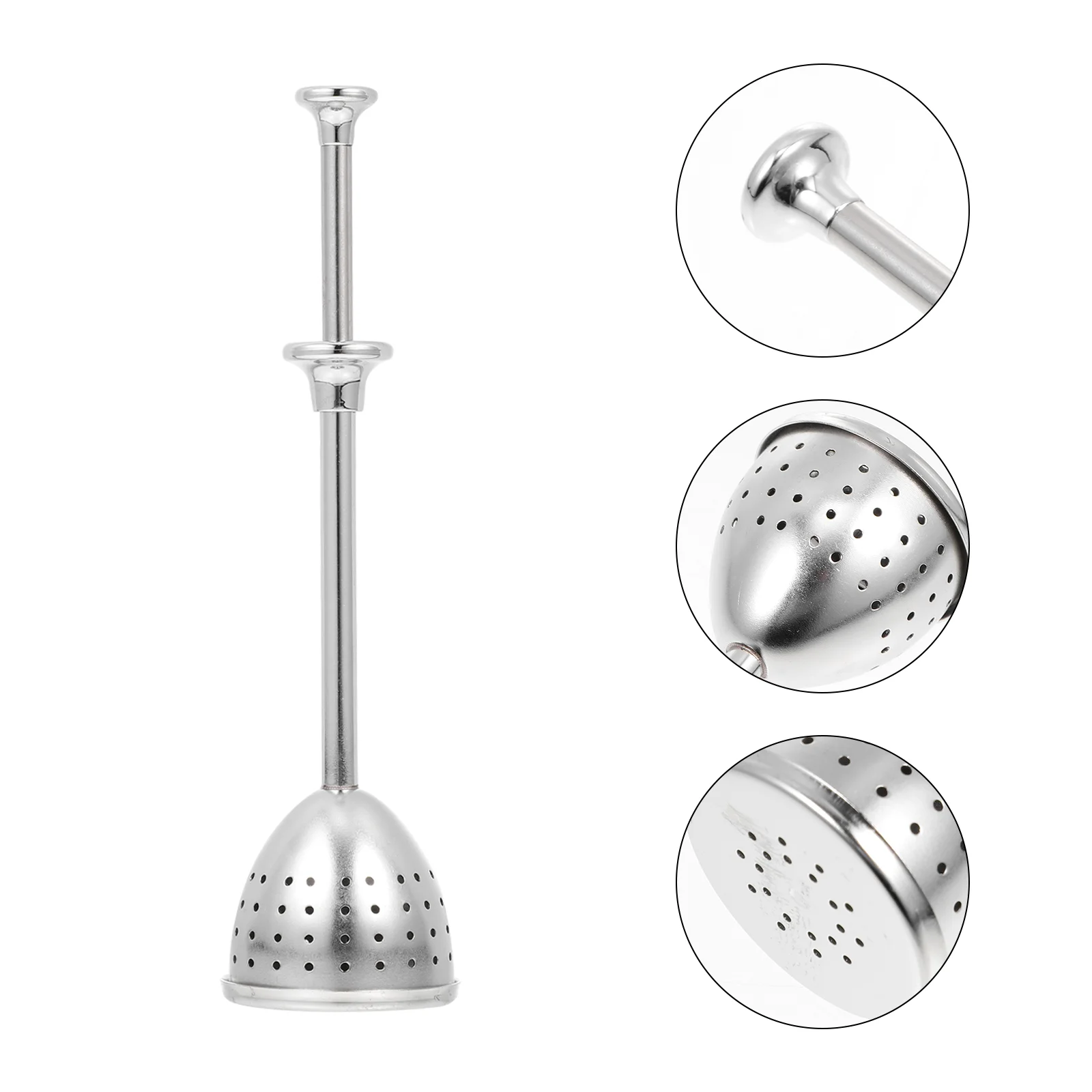 

Household Tea Strainer Long Handle Tea Filter Stainless Steel Tea Infuser