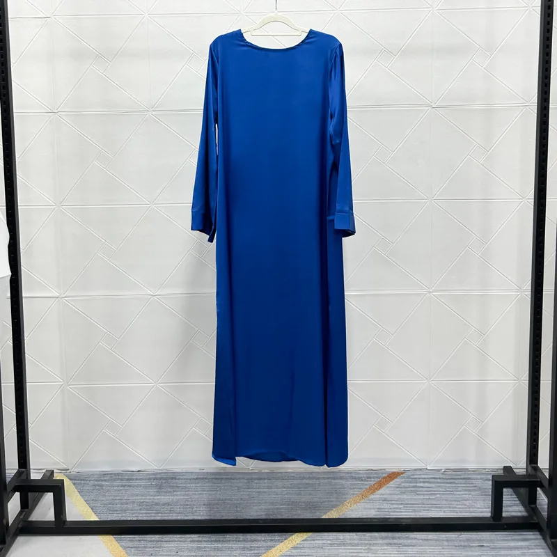 Ramadan Long Dresses Muslim Abayas For Women All Match Long Sleeve Maxi Dress Turkey Khimar Kimono Robe Moroccan Caftan Woman