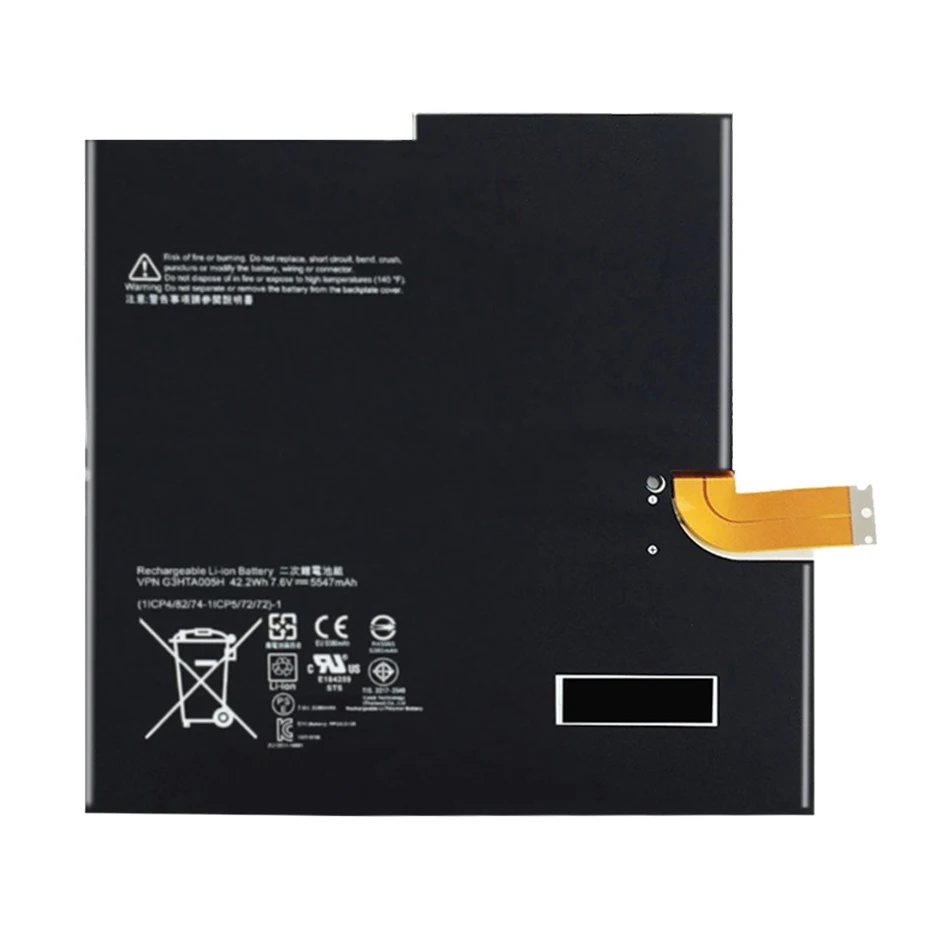 

G3HTA005H MS011301-PLP22T02 Laptop Battery For MICROSOFT SURFACE PRO 3 PRO3 1631 G3HTA009H 1577-9700 1645 1657