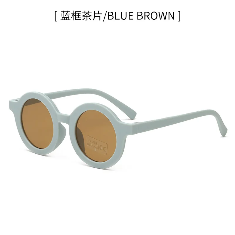 

Бесплатная доставка, детские цветные круглые очки, легкие милые маленькие солнцезащитные очки для лица из поликарбоната