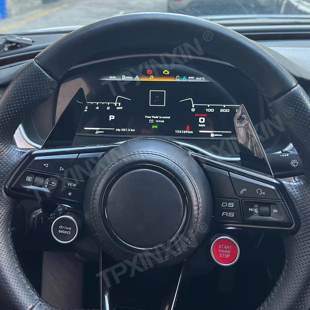 Фото Панель приборов с LCD-дисплеем Carplay для Audi A6 S6 A7 S7 2012~2018, дисплей приборной панели, спидометр №4