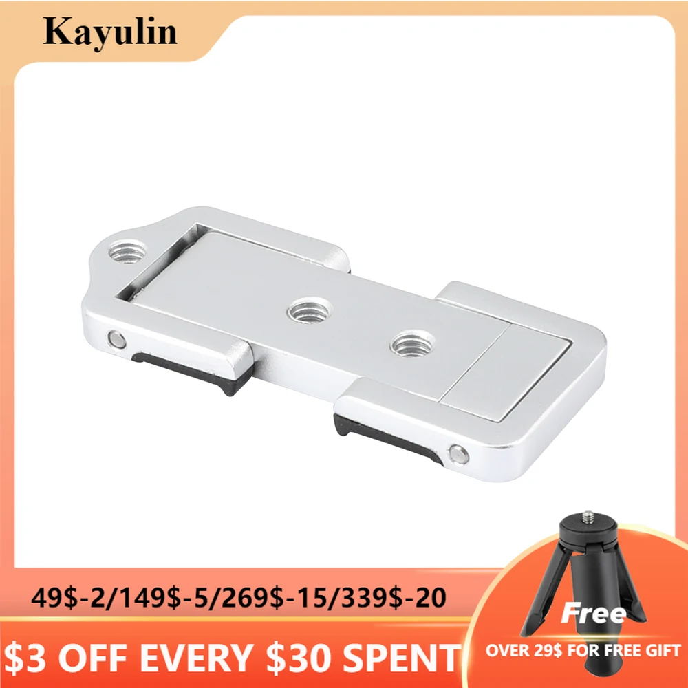 

Kayulin Smartphone Mount Phone Holder Bracket With 1/4 inch screws For Universal