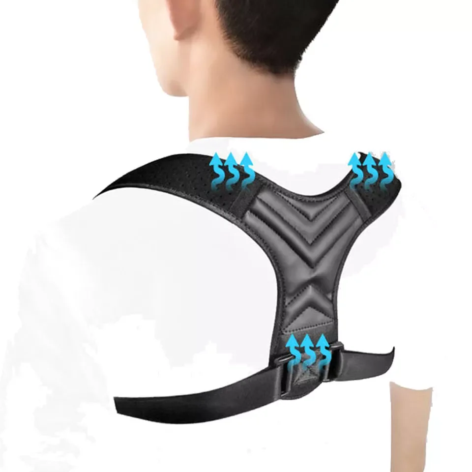 

Hot Sale New Back Posture Corrector Belt Women Men Prevent Slouching Relieve Pain Posture Straps Clavicle Support Brace