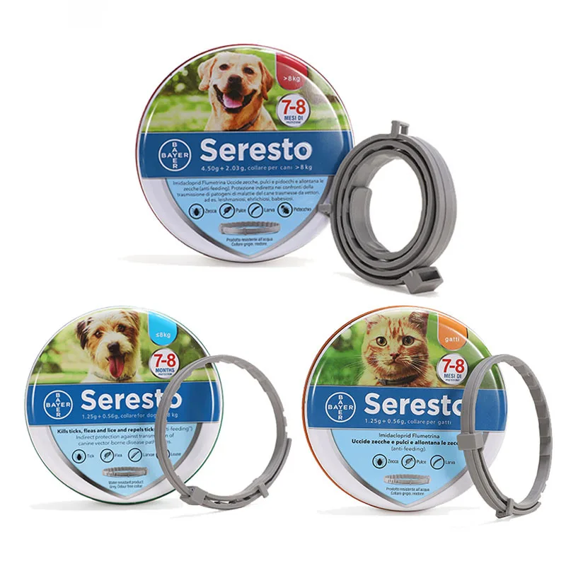 

Flea & Tick Collar for Large and Small Dogs or Cat OVER 8 Month Protection