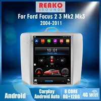 2 din tesla car radio android 4g carplay for ford focus 2 3 mk2 mk3 2004 2011 gps navigation multimedia player stereo
