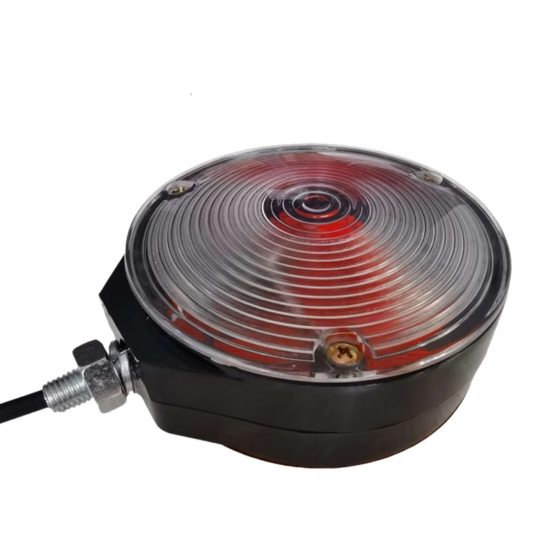 Trailer Truck Lorry Earring Red White Mirror Side Marker Lamp with bulbs 24V For Volvo Scania Benz truck E11