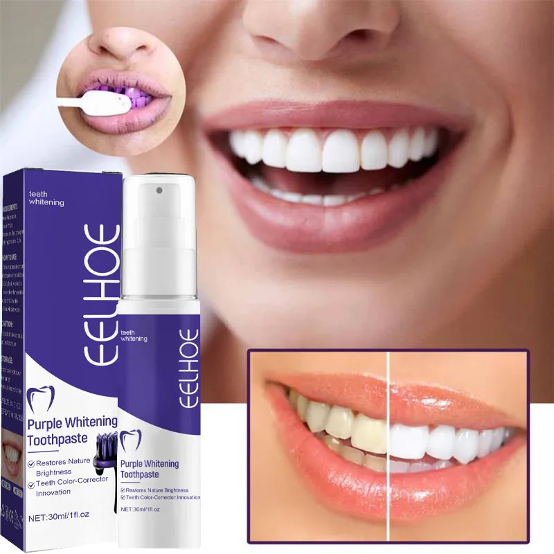 Teeth Whitening Toothpaste Deep Cleaning Effectively Remove Plaque Stains Yellow Teeth Fresh Breath Oral Hygiene Dental Care