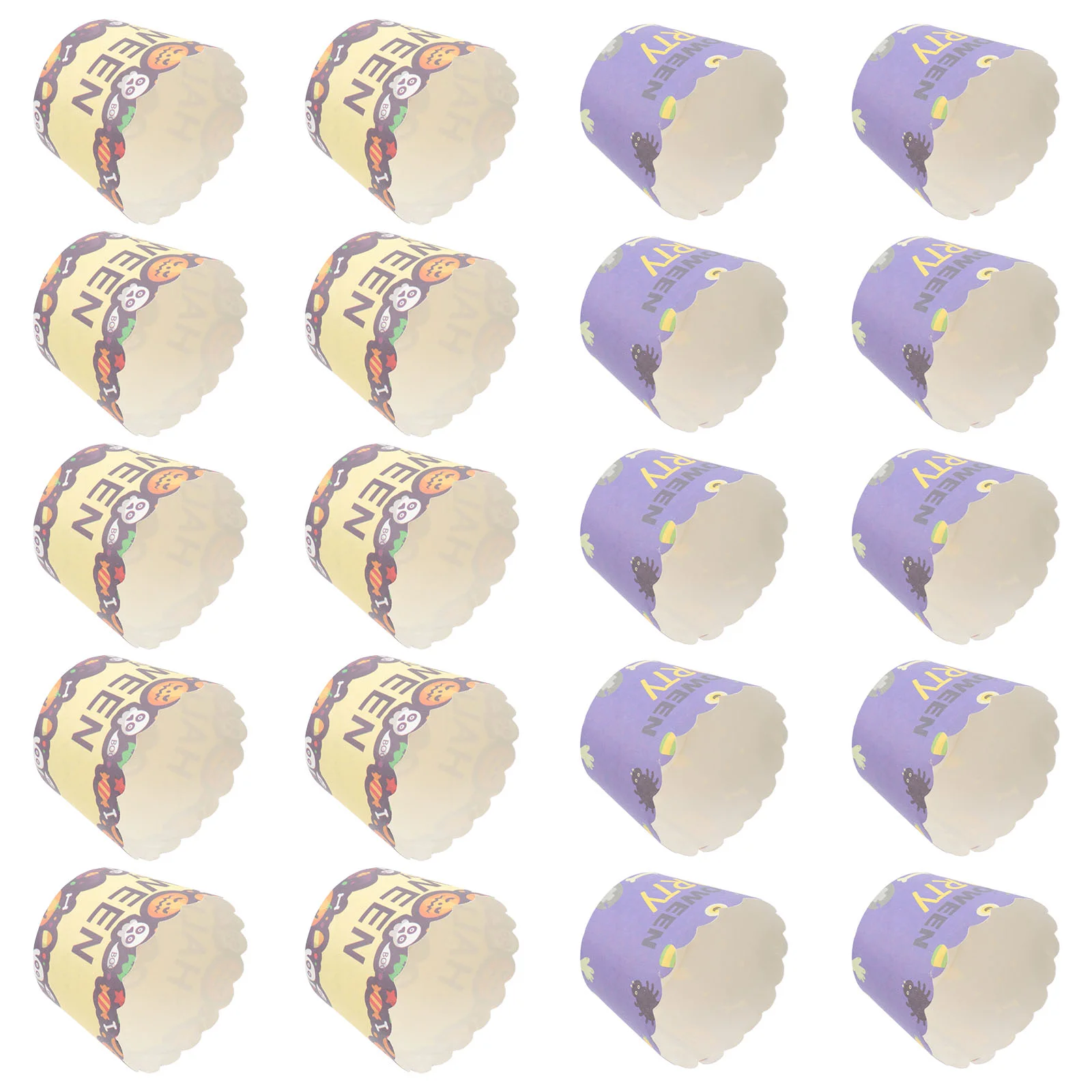 

100Pcs Cake Cups Fondant Case Egg Liner Cupcake Cups Hand Model Cup