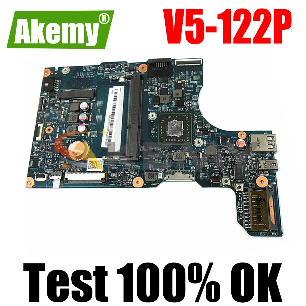 AKEMY 48.4LK02.031 NBM8W11005 NB.M8W11.005 Laptop motherboard For Acer aspire V5-122P Mainboard full works